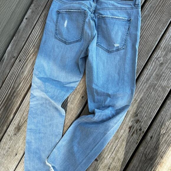 Express Nineteen Eighty jeans, distressed, women's size 28 - Picture 11 of 12
